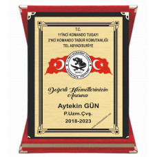 Plaket  Emekli