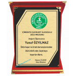 Kadife Kutulu Plaket