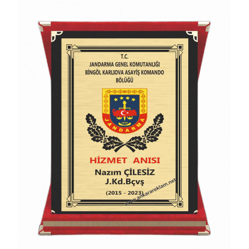 Plaket Jandarma