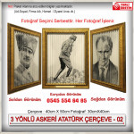 Üç Boyutlu Atatürk Resmi