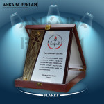 AHŞAP PLAKET  ÖZEL KUTULU