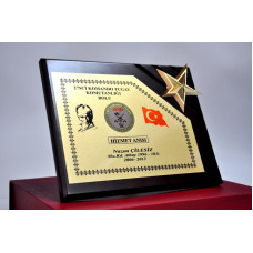 AHŞAP PLAKET ÖZEL