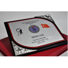 AHŞAP  PLAKET ÖZEL 