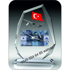 CAM PLAKET  ÖZEL KRİSTAL