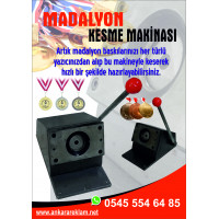 MADALYON KESME MAKİNASI